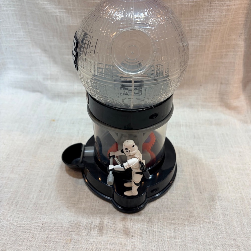 Star Wars Jelly Belly Death Star Candy Dispenser Darth Vader Stormtrooper Black - Picture 4 of 11